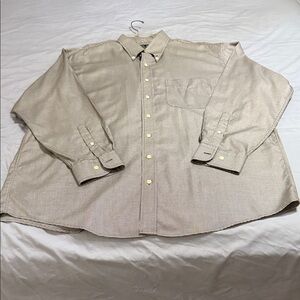 Jos. A. Bank Light Tan Casual Button-Down Shirt